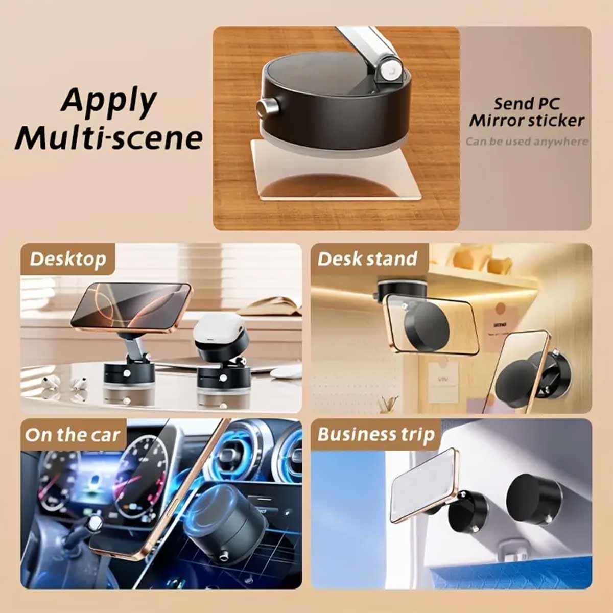Magic Suction Phone Holder